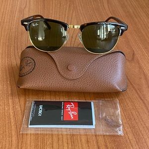 Ray-Ban Tortoise Clubmaster Sunglasses